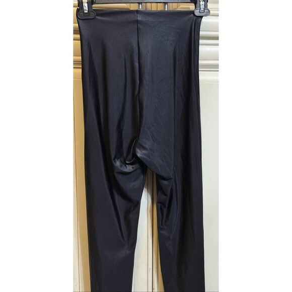 Commando Women's Pull On Stretch High-Waisted Activewear Leggings Black Small - Picture 5 of 9